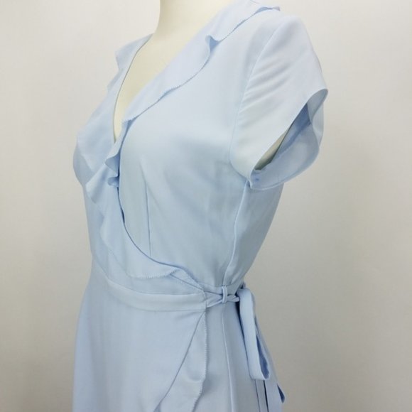 Aritzia Ruffle Wrap Dress - Never Worn! - Picture 9 of 14